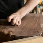 koa guitar binding